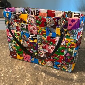 Colorful M&M Wrapper Tote